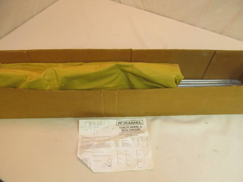 lot 191 image: Camel Trailer Patio Cover