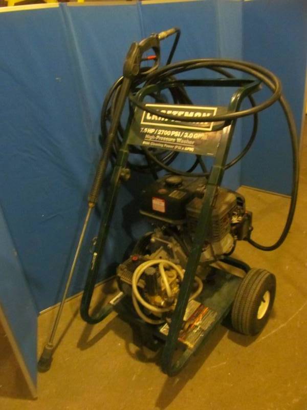 lot 194 image: Craftsman High Pressure Washer
