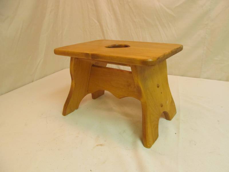 lot 205 image: Wooden Stool