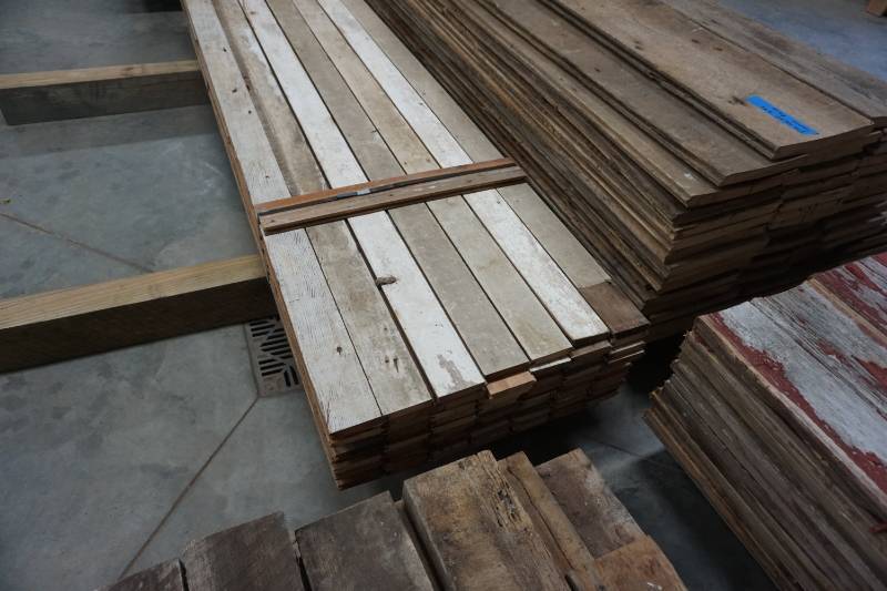 lot 6 image: 3 14 Reclaimed Fir Tongue & Groove Flooring