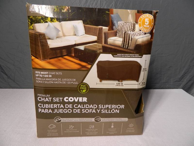 lot 57 image: New Patio Chat Set Cover