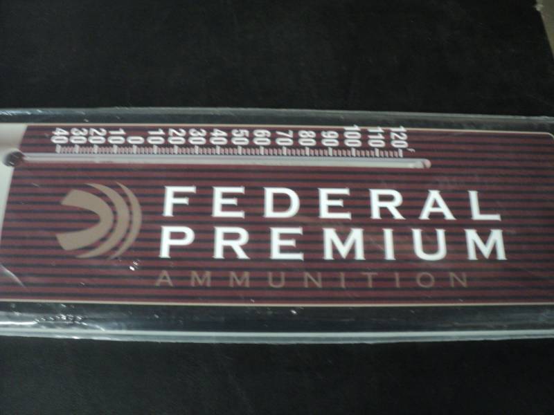 lot 5 image: Federal Premium Temperature Gauge 2...