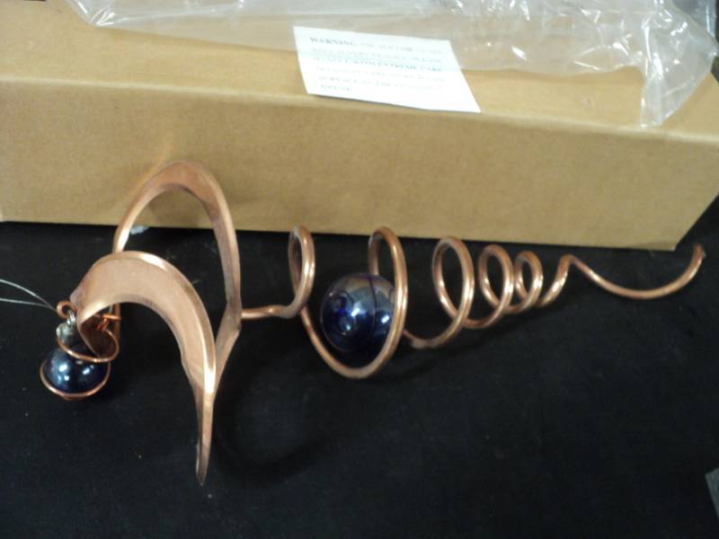 lot 22 image: New Copper Outdoor Dcor...