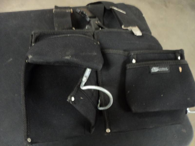 lot 27 image: Malco Tool Belt with Shoulder Strap...