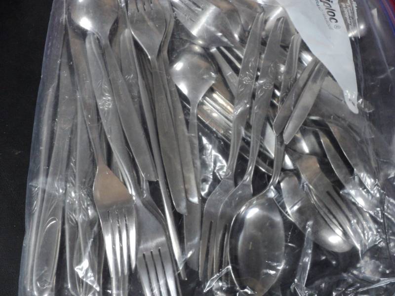 lot 35 image: 6 Place Setting Silverware...