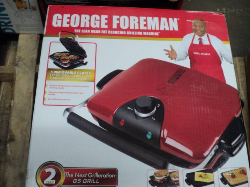 lot 51 image: George Foreman G5 Grill...