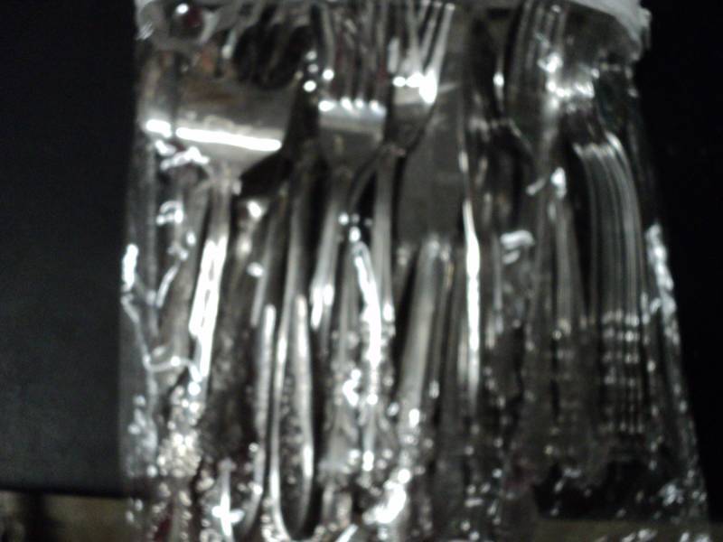 lot 76 image: 8 Place Setting Silverware...