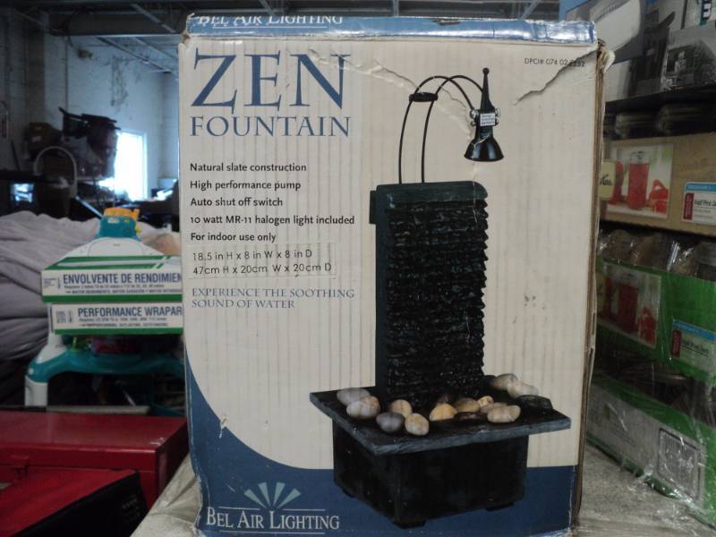 lot 102 image: Zen Fountain...