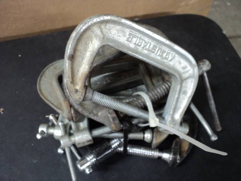 lot 127 image: 7 C Clamps...