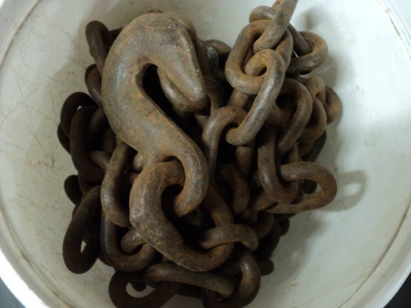 lot 137 image: 20 ft Log Chain...