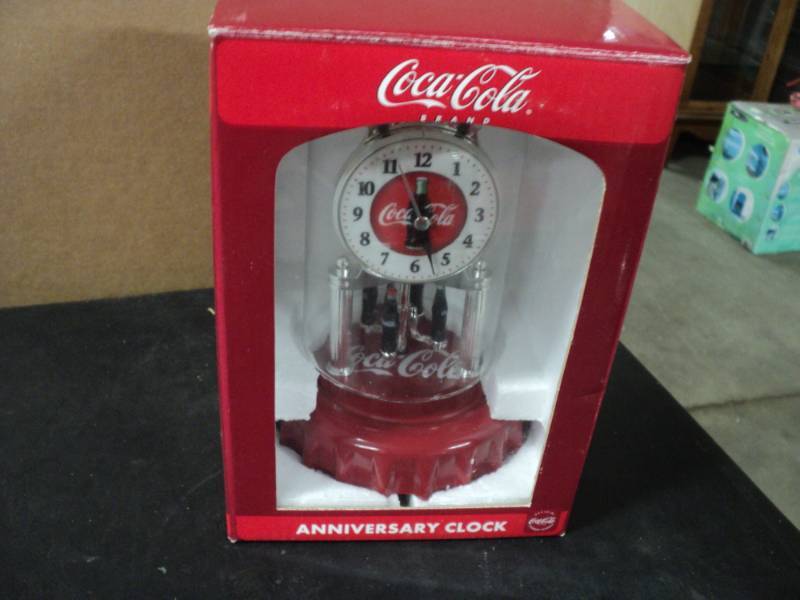 lot 139 image: Coca Cola Anniversary Clock...