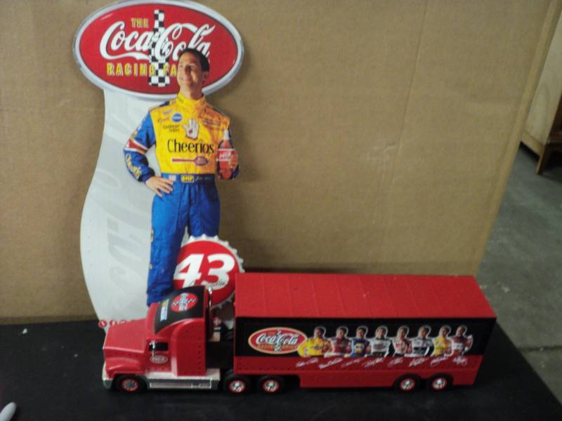lot 140 image: Coca Cola Truck and Poster...