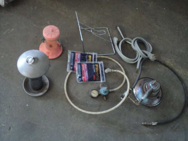 lot 169 image: Fish House Heater, 2 Dryer Cords, P...