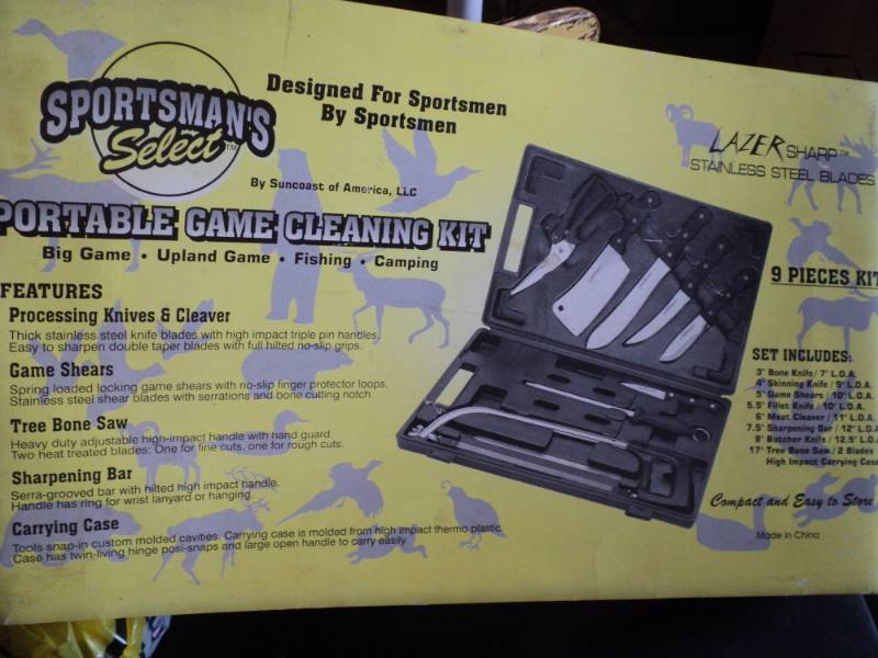 lot 179 image: Portable Game Cleaning Kit...