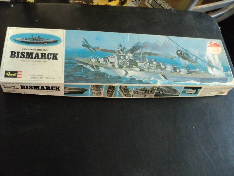 lot 202 image: German BattleShip Bismark Kit for P...