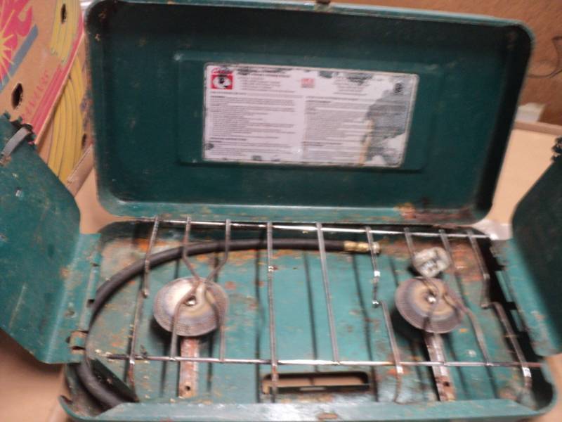 lot 222 image: Century Camp Stove...