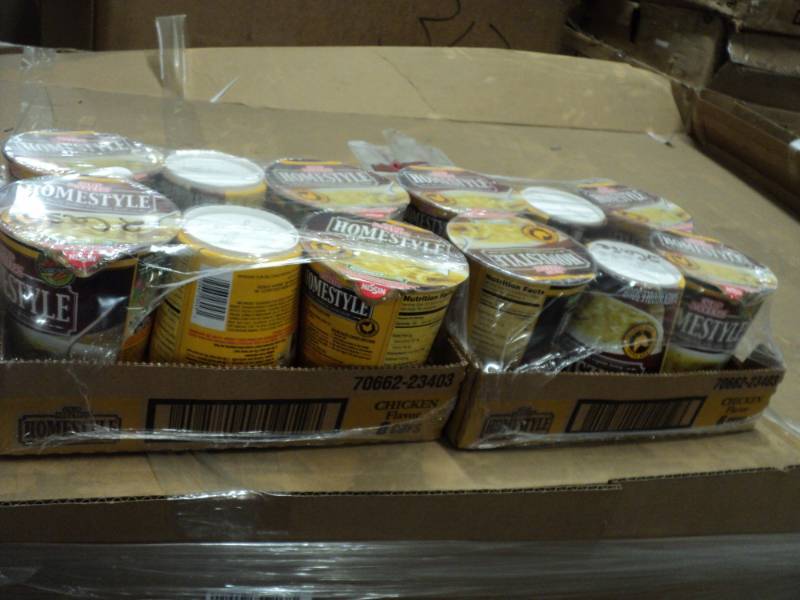 lot 239 image: 2 - 6 Packs Homestyle Cup Noodles...
