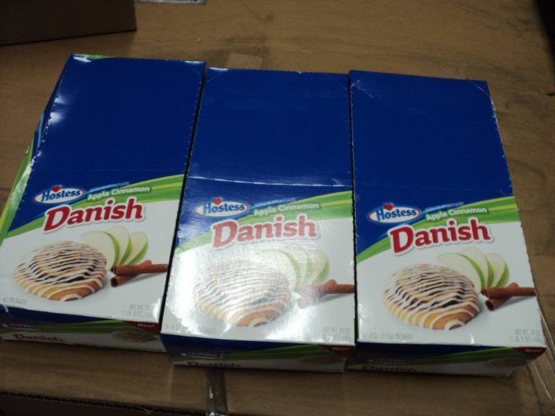 lot 241 image: 3 Boxes of Hostess Apple Cinnamon D...