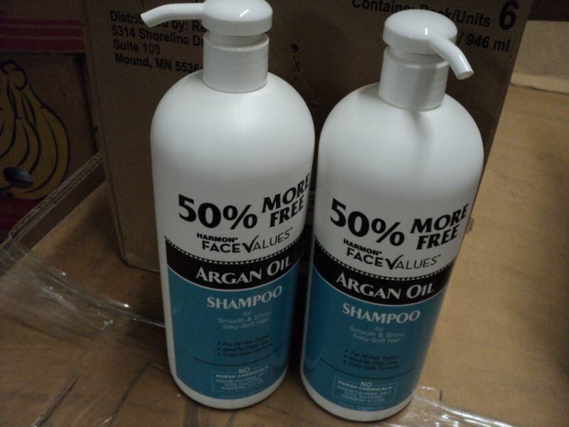 lot 262 image: 2 Bottles Renpure Harmon Argan Oil ...