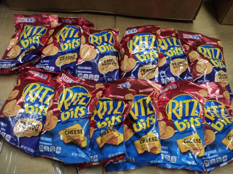 lot 294 image: 12 Bags Ritz Crackers...
