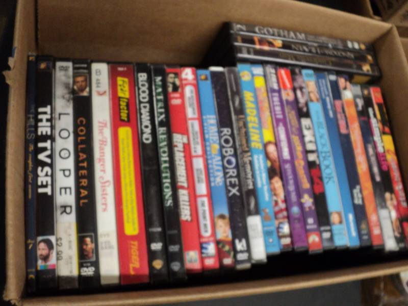 lot 299 image: Box of DVDs...