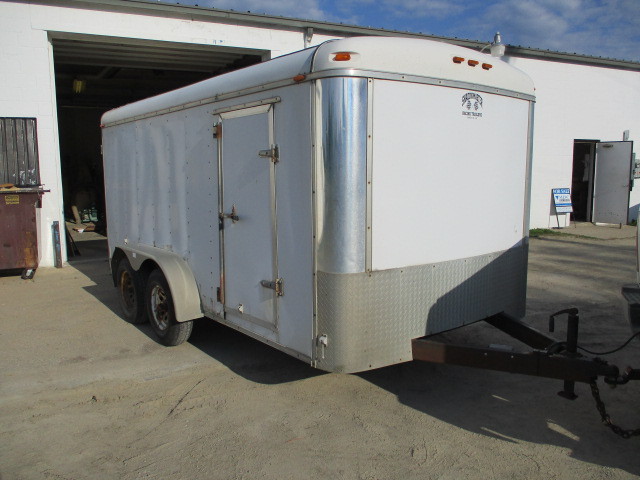lot 1 image: 2001 7 x 14 Shadow Enclosed Trailer