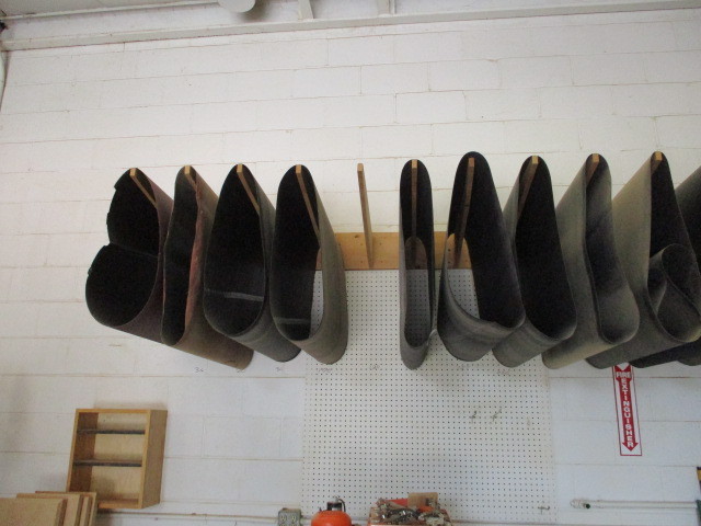 lot 43 image: 8 sanding rolls for Timesaver