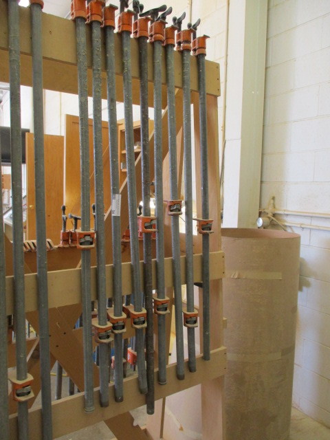lot 54 image: 46 Bar Clamps