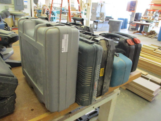 lot 77 image: Empty Tool cases