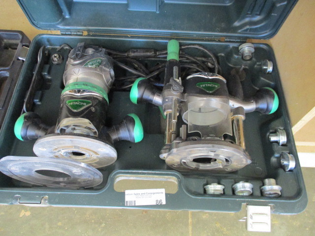lot 86 image: Hitachi Plunge Router