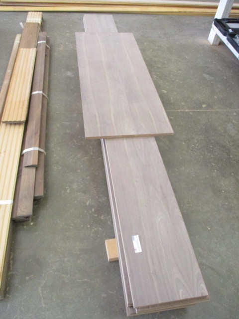 lot 91 image: Black Walnut MDF