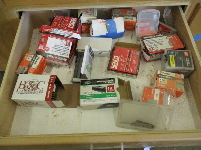 lot 131 image: Drawer contents