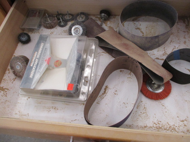 lot 135 image: Drawer contents