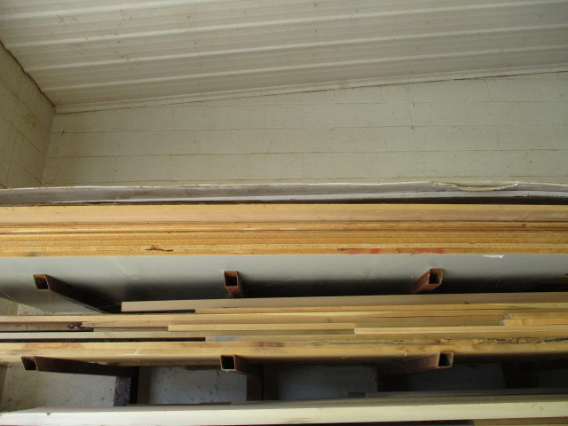 lot 159 image: Shelf lot of sheet goods