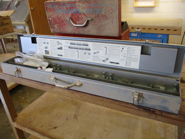 lot 204 image: Porter Cable Hinge Template