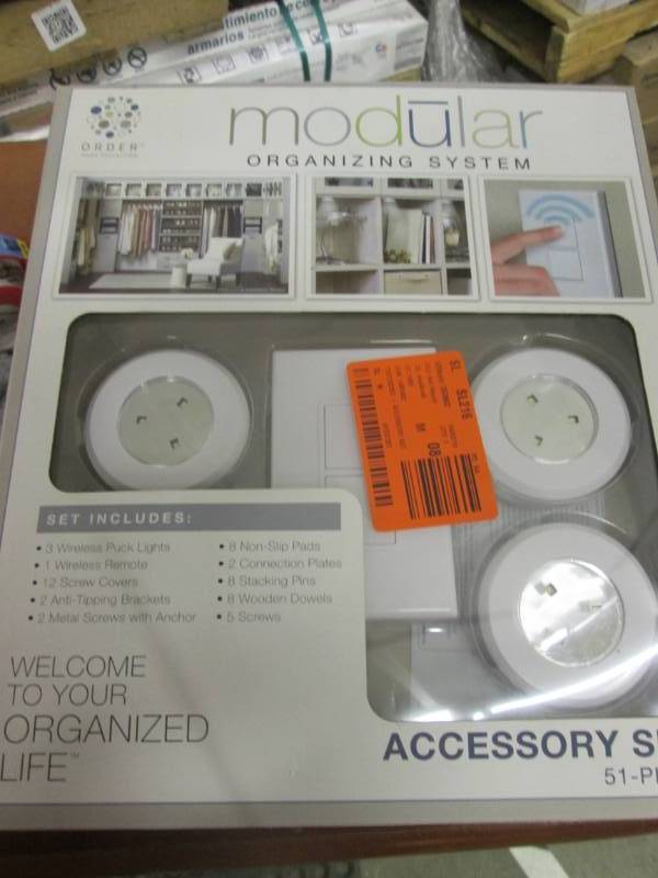 lot 27 image: Organizing System Accessory Kit inc...