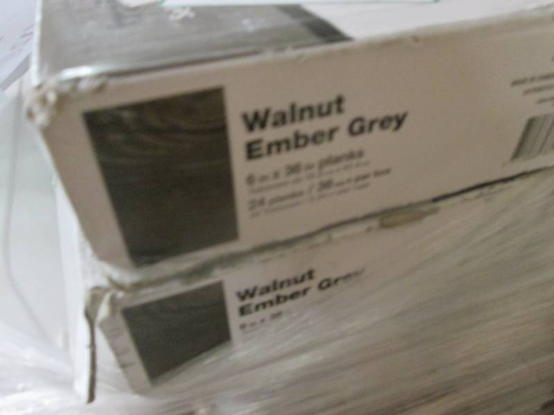lot 50 image: 6 CasesTrafficMaster Walnut Ember G...