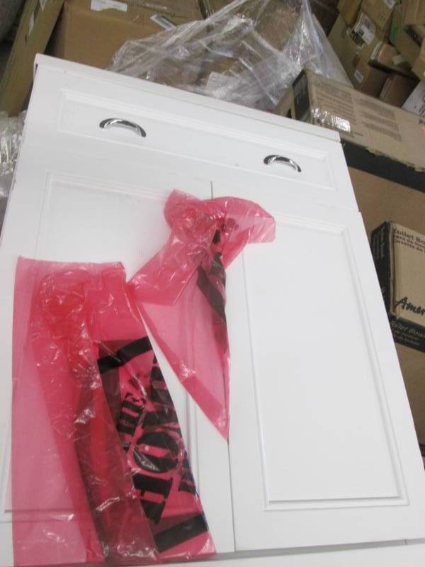 lot 73 image: Foremost Keats 24 in. Laundry Vanit...