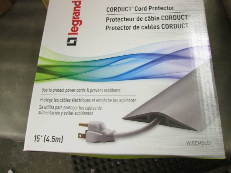 lot 112 image: Legrand Corduct 15 ft. 1-Channel Ov...