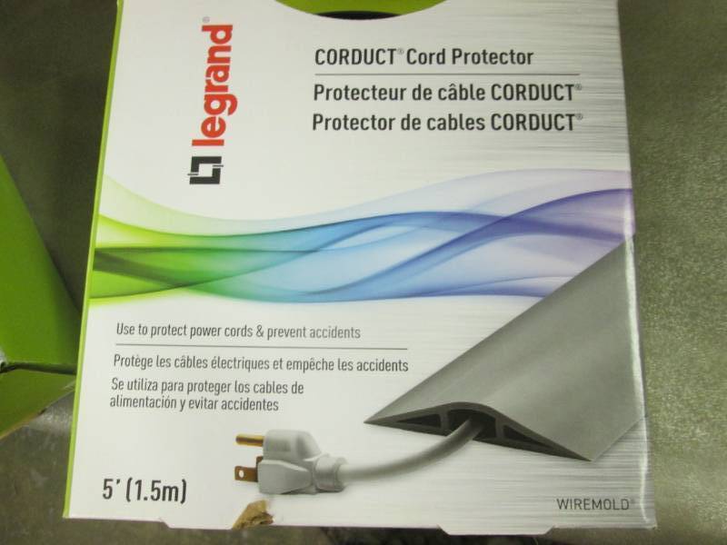 lot 113 image: Lot of 2 Legrand Corduct 5 ft. 1-Ch...