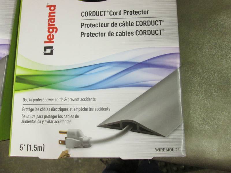 lot 114 image: Lot of 3 Legrand Corduct 5 ft. 1-Ch...