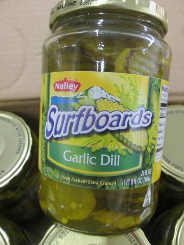 lot 155 image: 2 Cases of 6- 24 oz Jars Nailey Sur...