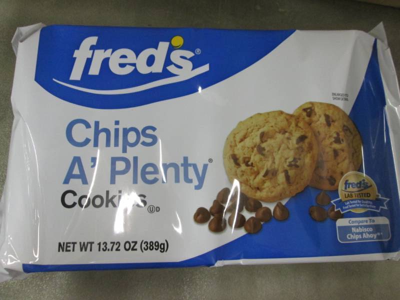 lot 157 image: Case of Freds Chips A Plenty Cooki...