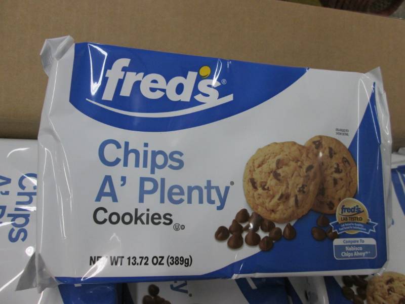lot 159 image: Case of Freds Chips A Plenty Cooki...