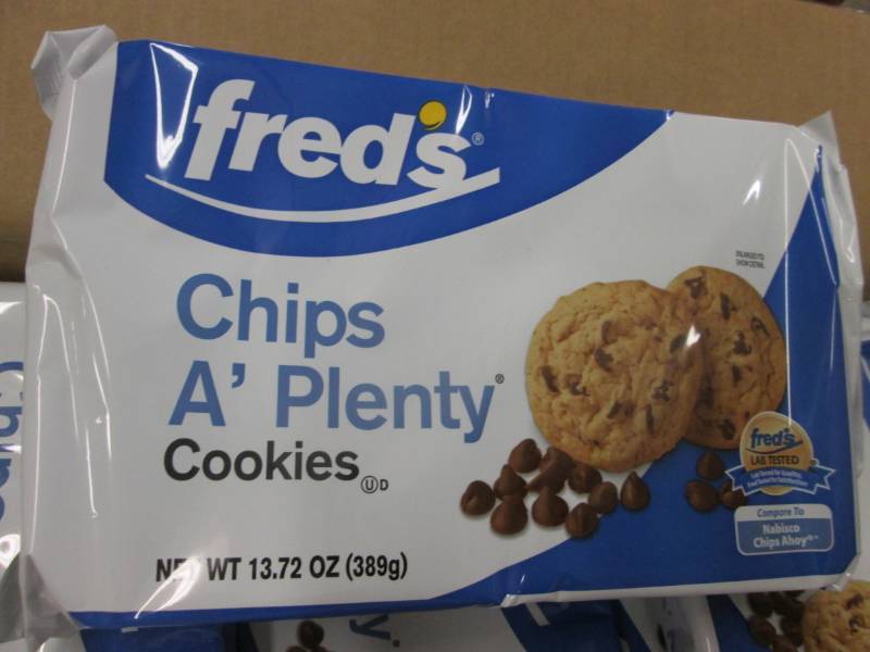 lot 161 image: Case of Freds Chips A Plenty Cooki...