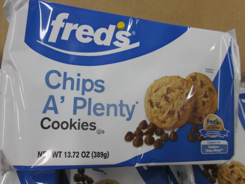 lot 162 image: Case of Freds Chips A Plenty Cooki...