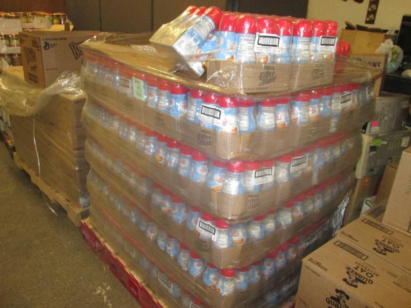 lot 163 image: Pallet of Coffee Mate Pumpkin Spice...