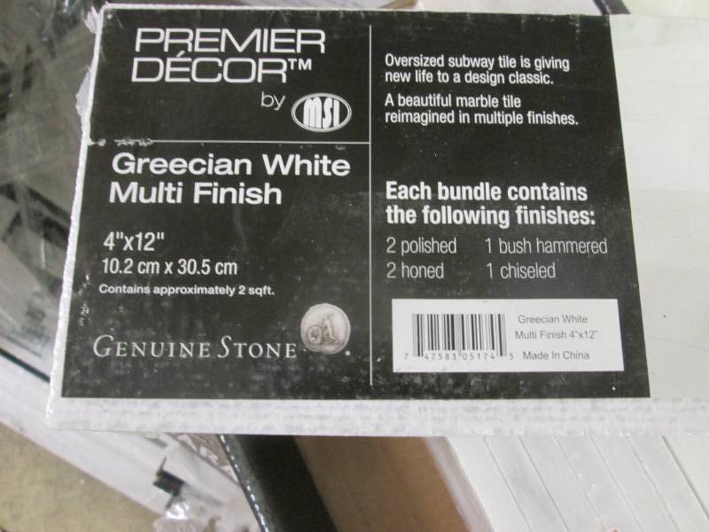 lot 231 image: 8 Cases of 3-6pk  MSI Greecian Whit...