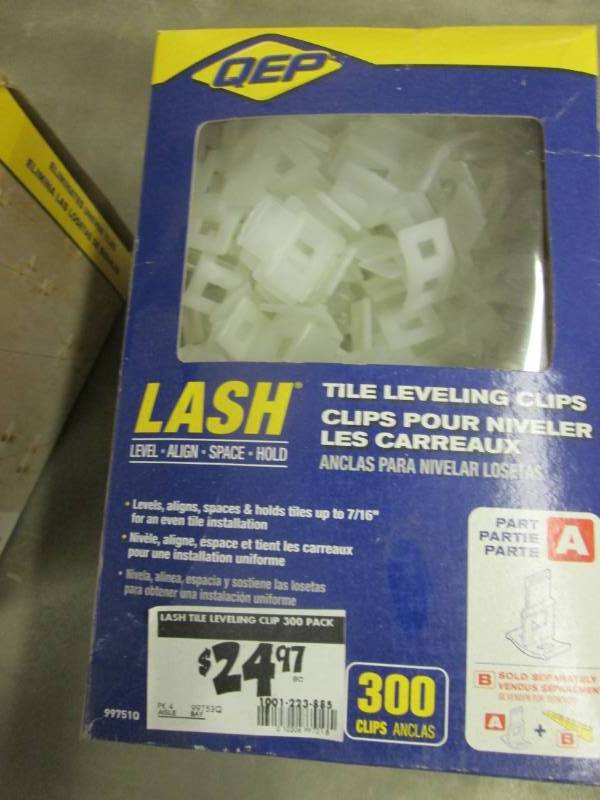 lot 250 image: QEP Lash Tile Leveling, Aligning an...