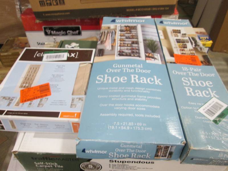 lot 258 image: 3 Assorted Shoe Organizers- see ima...